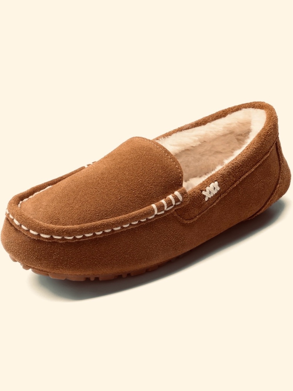 Dream Pairs Women’s Moccasin Slippers - Chestnut Brown NWOT